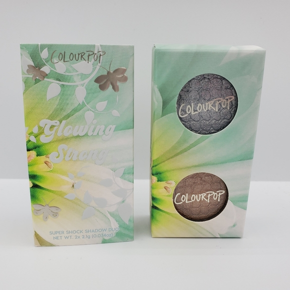 Colourpop Super Shock Shadow Glowing Strong Eyeshadow Duo NEW - Picture 9 of 11